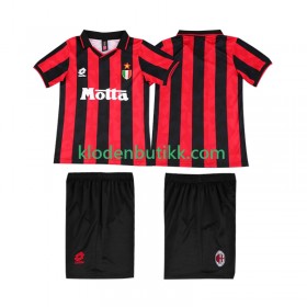 AC Milan 1993 Barn Retro Hjemme Fotballdrakt 1994 Kortermet